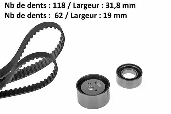 Timing Belt Kit (X644H1)