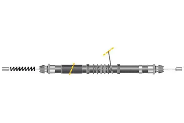 Cable Pull, parking brake (CF5933)