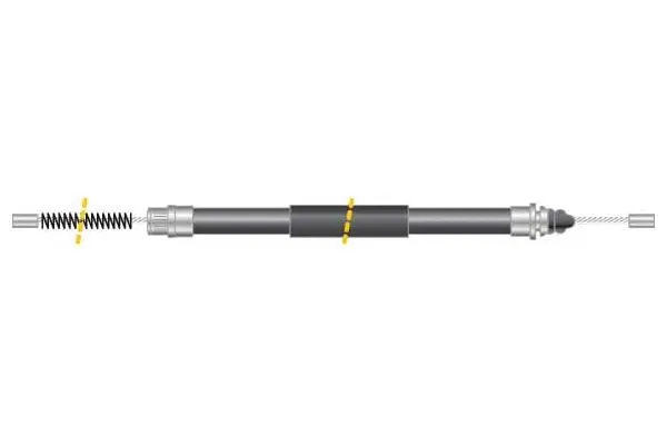 Cable Pull, parking brake (CF5409)