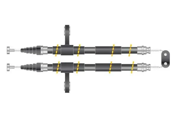 Cable Pull, parking brake (CF5145)