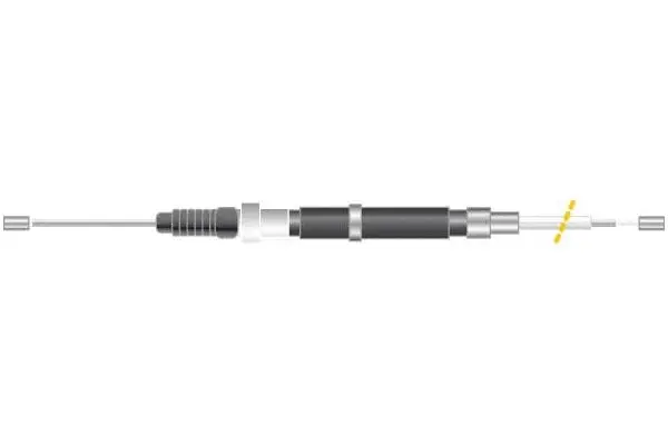 Cable Pull, parking brake (CF6141)