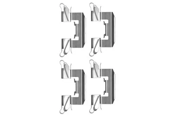 Accessory Kit, disc brake pad (A323)