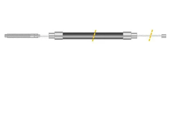 Cable Pull, parking brake (CF5063)