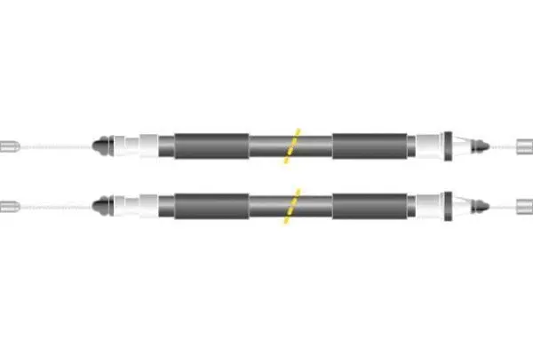 Cable Pull, parking brake (KC4808)
