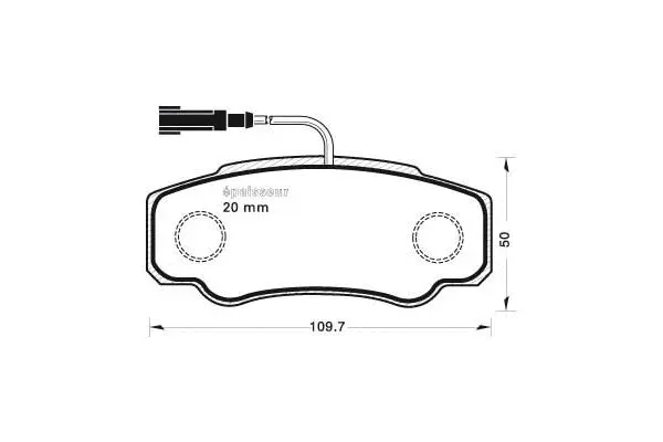 Brake Pad Set, disc brake (937)