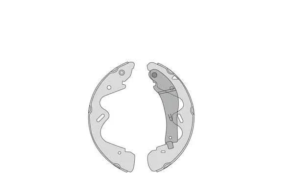 Brake Shoe Set (M864)