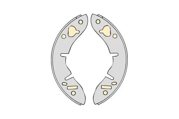 Brake Shoe Set (M530)