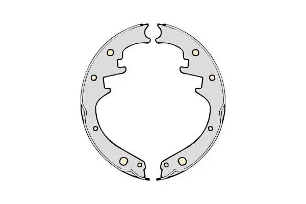 Brake Shoe Set (M707)