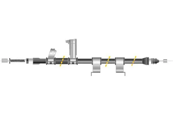 Cable Pull, parking brake (CF6226)