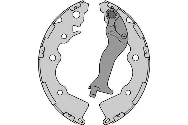 Brake Shoe Set (M967)