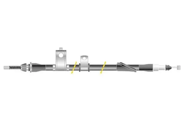 Cable Pull, parking brake (CF6231)