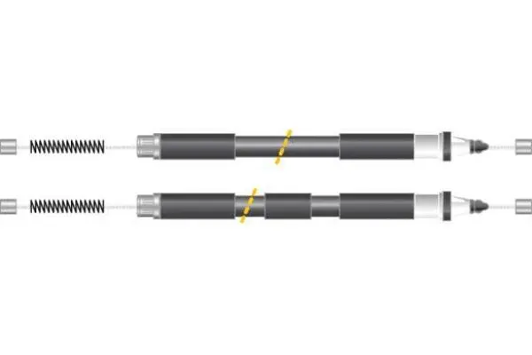 Cable Pull, parking brake (KC4640)