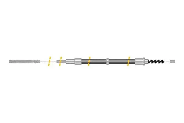 Cable Pull, parking brake (CF5589)