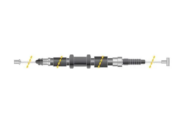 Cable Pull, parking brake (CF5012)