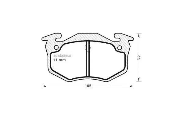 Brake Pad Set, disc brake (212)