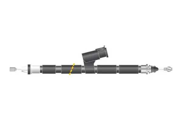 Cable Pull, parking brake (CF6053)