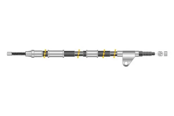 Cable Pull, parking brake (CF5665)