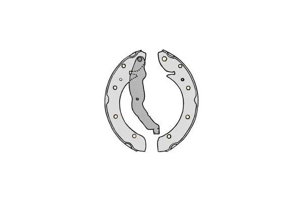 Brake Shoe Set (M736)