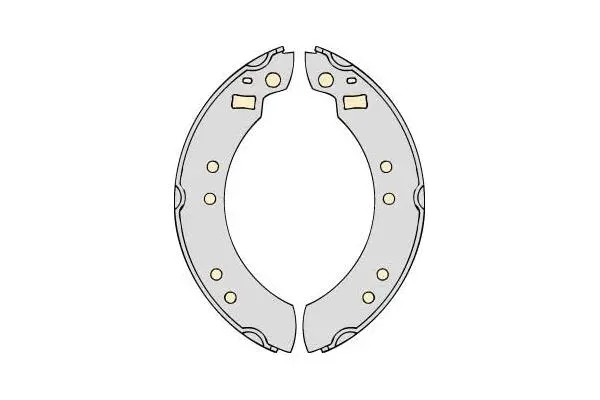 Brake Shoe Set (M597)