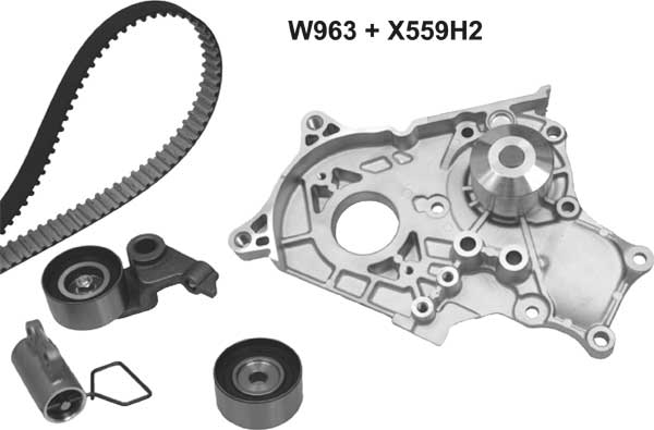 Water Pump & Timing Belt Kit (963K1)