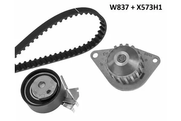Water Pump & Timing Belt Kit (837K1)
