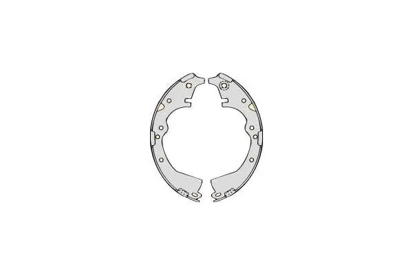 Brake Shoe Set (M666)