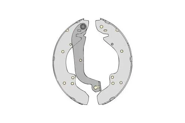 Brake Shoe Set (M622)