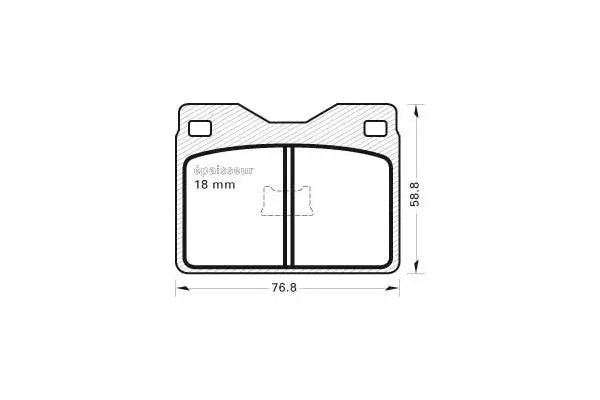 Brake Pad Set, disc brake (136)