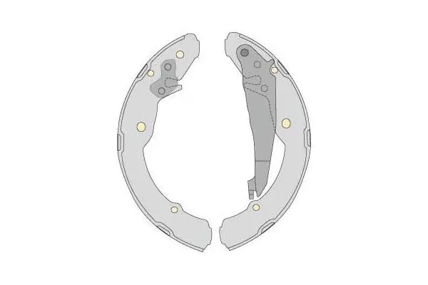 Brake Shoe Set (M765)