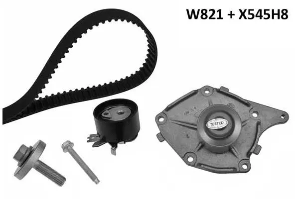 Water Pump & Timing Belt Kit (821K2)