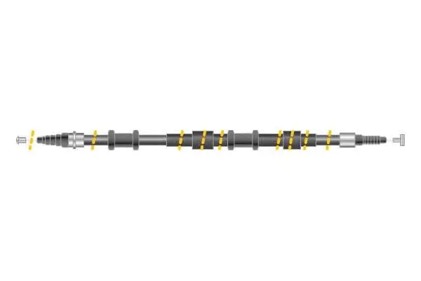 Cable Pull, parking brake (CF5265)