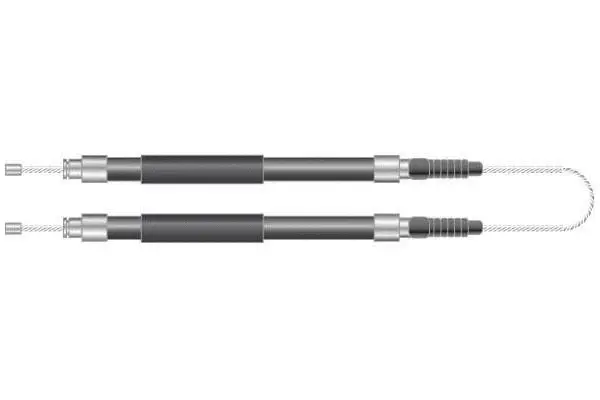 Cable Pull, parking brake (CF6177)