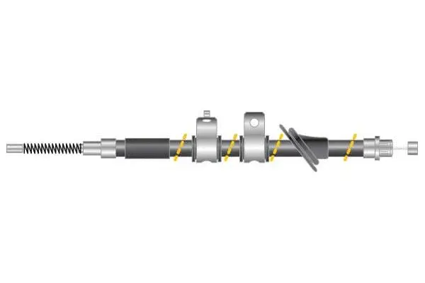 Cable Pull, parking brake (CF6081)