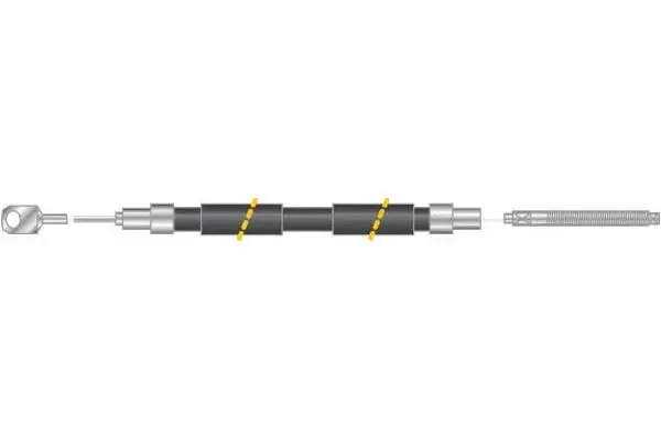 Cable Pull, parking brake (CF5744)