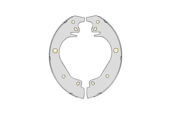 Brake Shoe Set (M606)