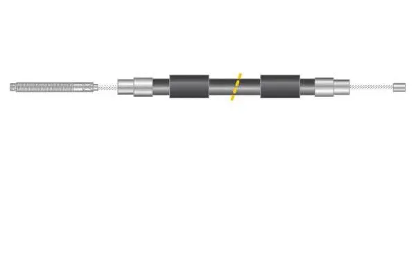 Cable Pull, parking brake (CF5058)