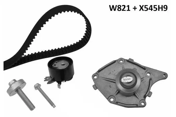 Water Pump & Timing Belt Kit (821K1)