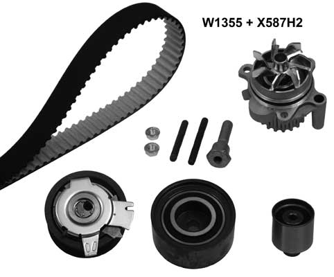 Water Pump & Timing Belt Kit