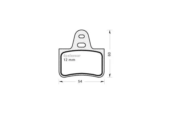 Brake Pad Set, disc brake (211)