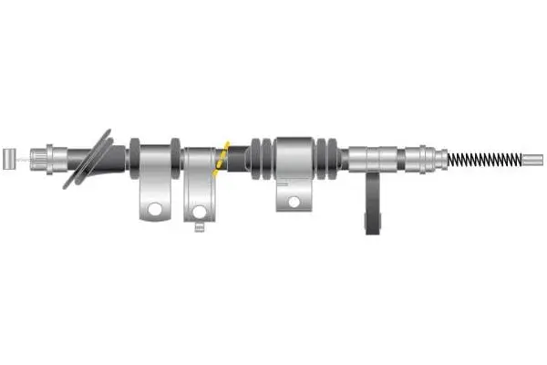 Cable Pull, parking brake (CF6085)