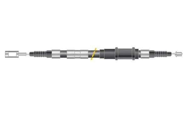 Cable Pull, parking brake (CF5037)