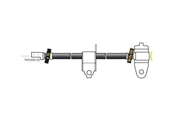 Brake Hose (F5506)