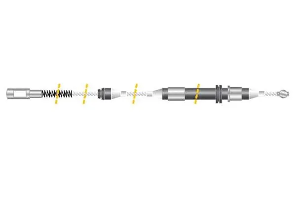 Cable Pull, parking brake (CF5319)