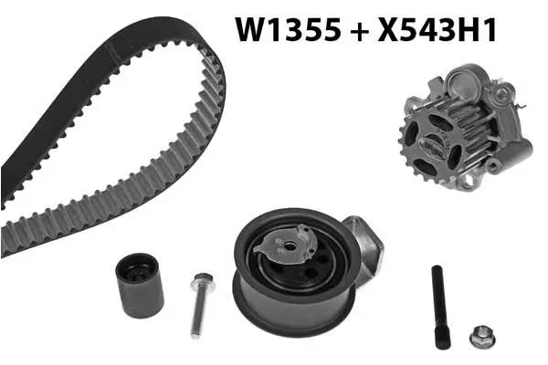 Water Pump & Timing Belt Kit (1355K3)