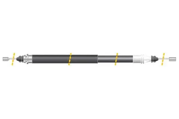 Cable Pull, parking brake (CF5482)