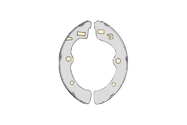 Brake Shoe Set (M662)