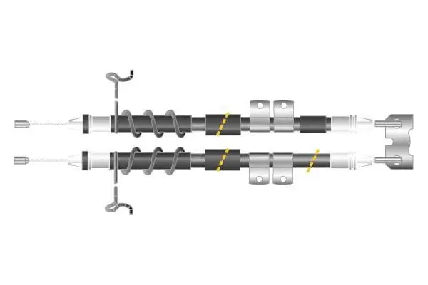 Cable Pull, parking brake (CF6367)