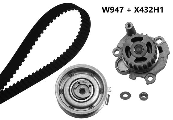 Water Pump & Timing Belt Kit (947K1)