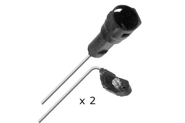 Warning Contact, brake pad wear (TU106)