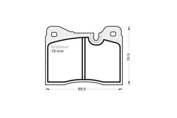 Brake Pad Set, disc brake (140)
